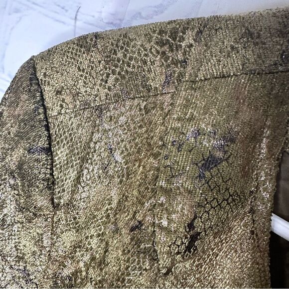 Dress Barn size 18/20 gold jacket - Picture 6 of 6